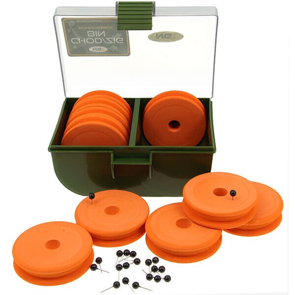 NGT Zig Chod Rig Box with 10 EVA Winders • NGT Tackle Shop