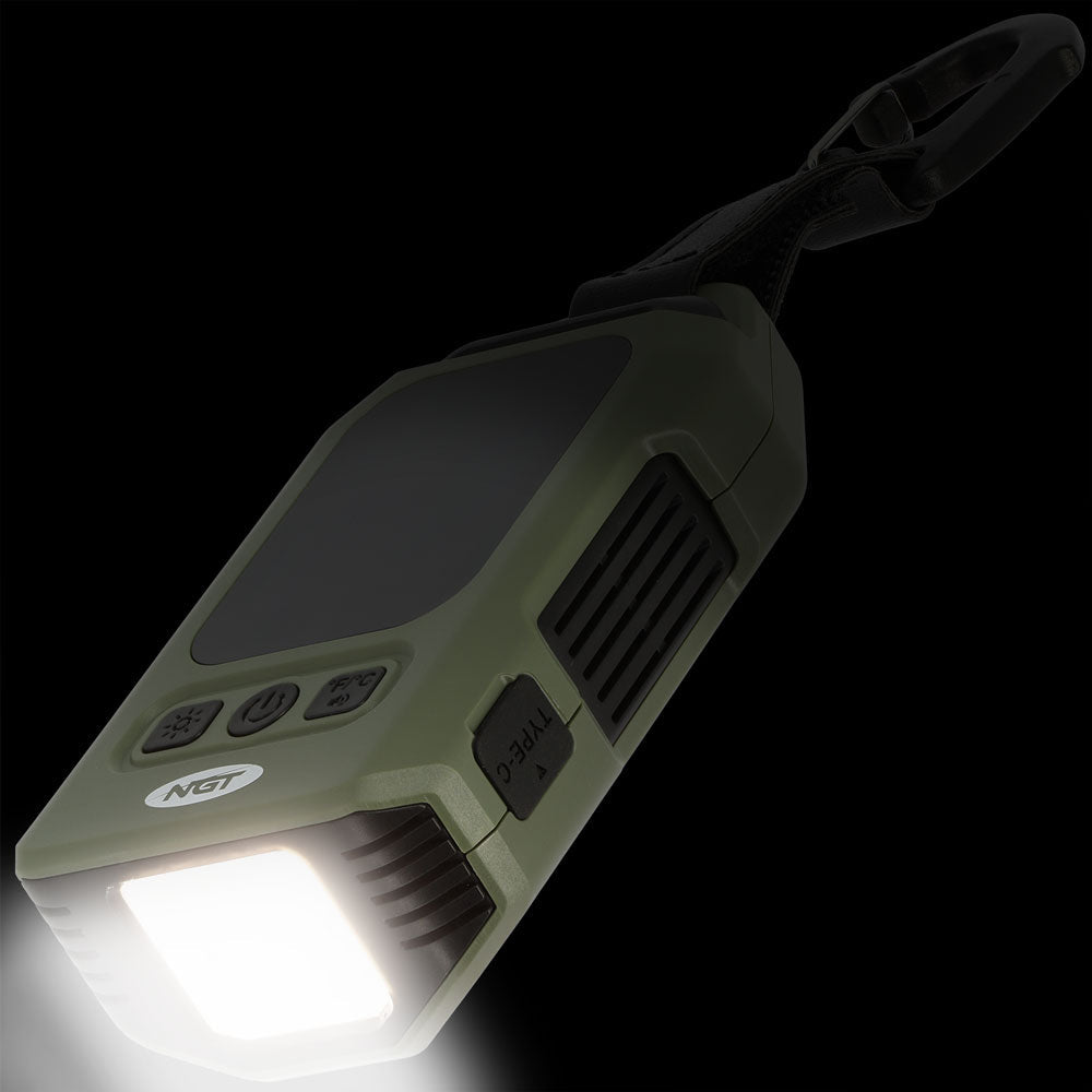 NGT CO Detector with Alarm, Thermometer and Light (787) -4 - NGT Tackle Shop