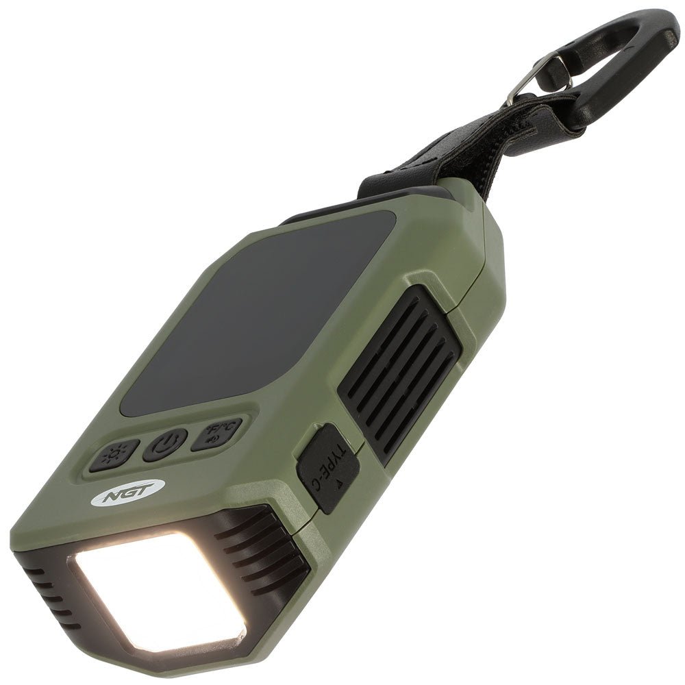 NGT CO Detector with Alarm, Thermometer and Light (787) -5 - NGT Tackle Shop