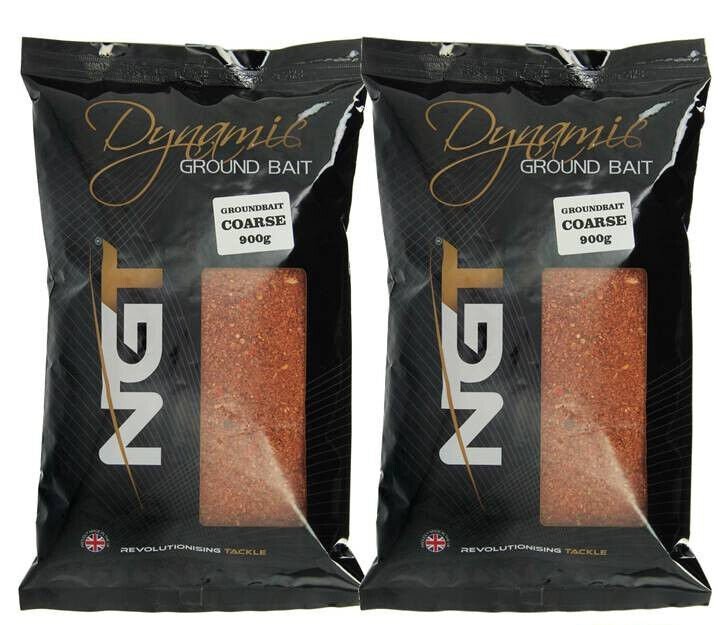 NGT Coarse Fishing Groundbait Ground Bait 2 X 900g Bags - NGT Tackle Shop