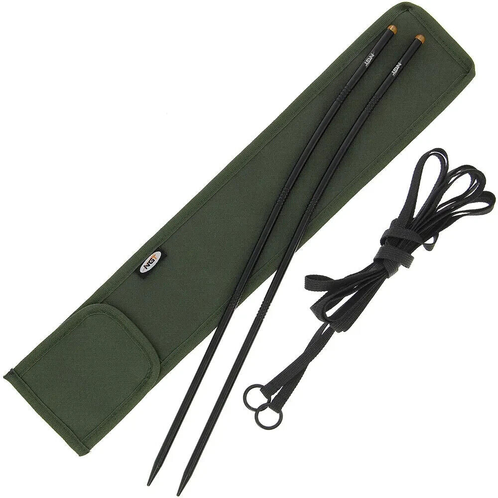 NGT Deluxe Distance Sticks Carp Fishing Marker Measuring + 12ft String And Case - NGT Tackle Shop