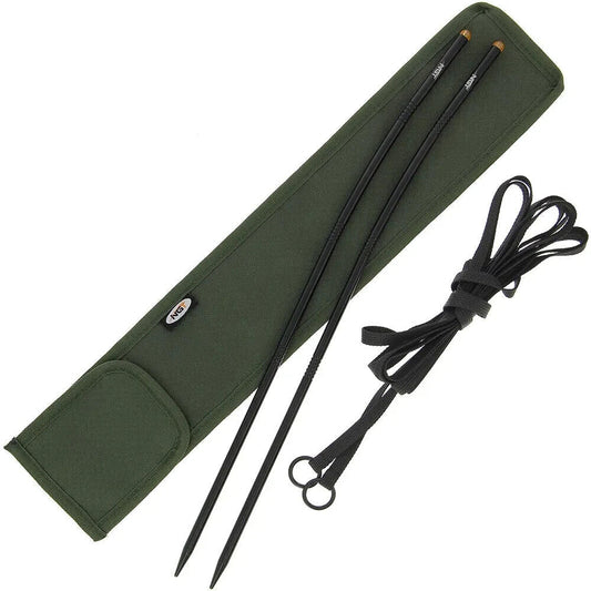 NGT Deluxe Distance Sticks Carp Fishing Marker Measuring + 12ft String And Case - NGT Tackle Shop