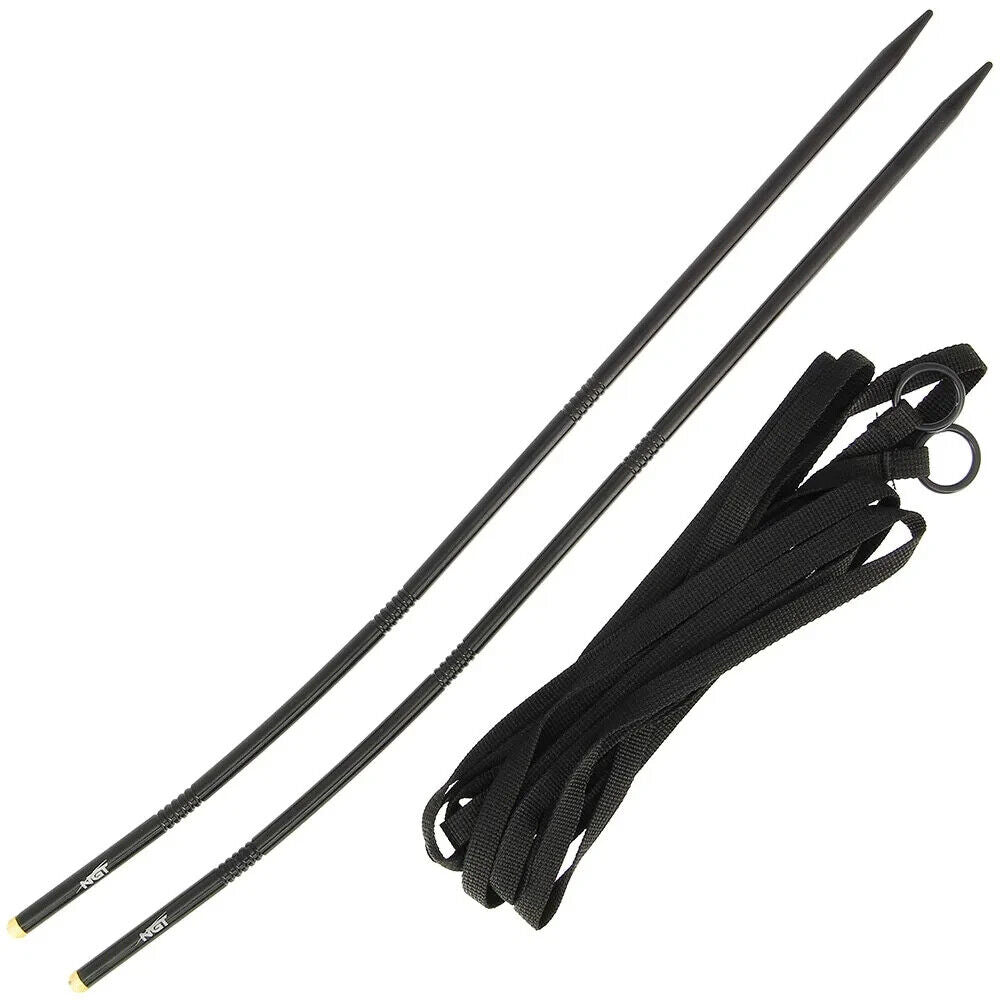 NGT Deluxe Distance Sticks Carp Fishing Marker Measuring + 12ft String And Case - NGT Tackle Shop
