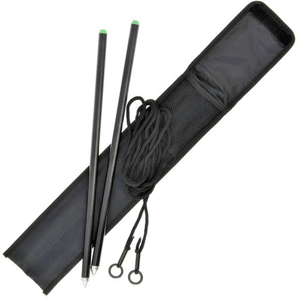 NGT Distance Sticks with 12ft String & Case Carp Fishing Marker Measuring - NGT Tackle Shop