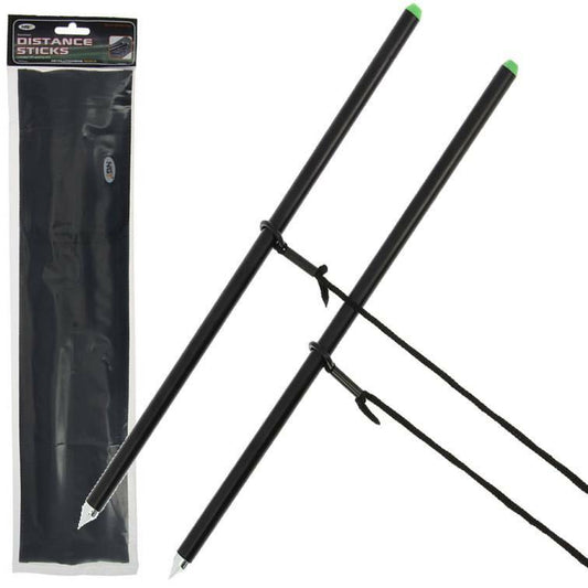 NGT Distance Sticks with 12ft String & Case Carp Fishing Marker Measuring - NGT Tackle Shop