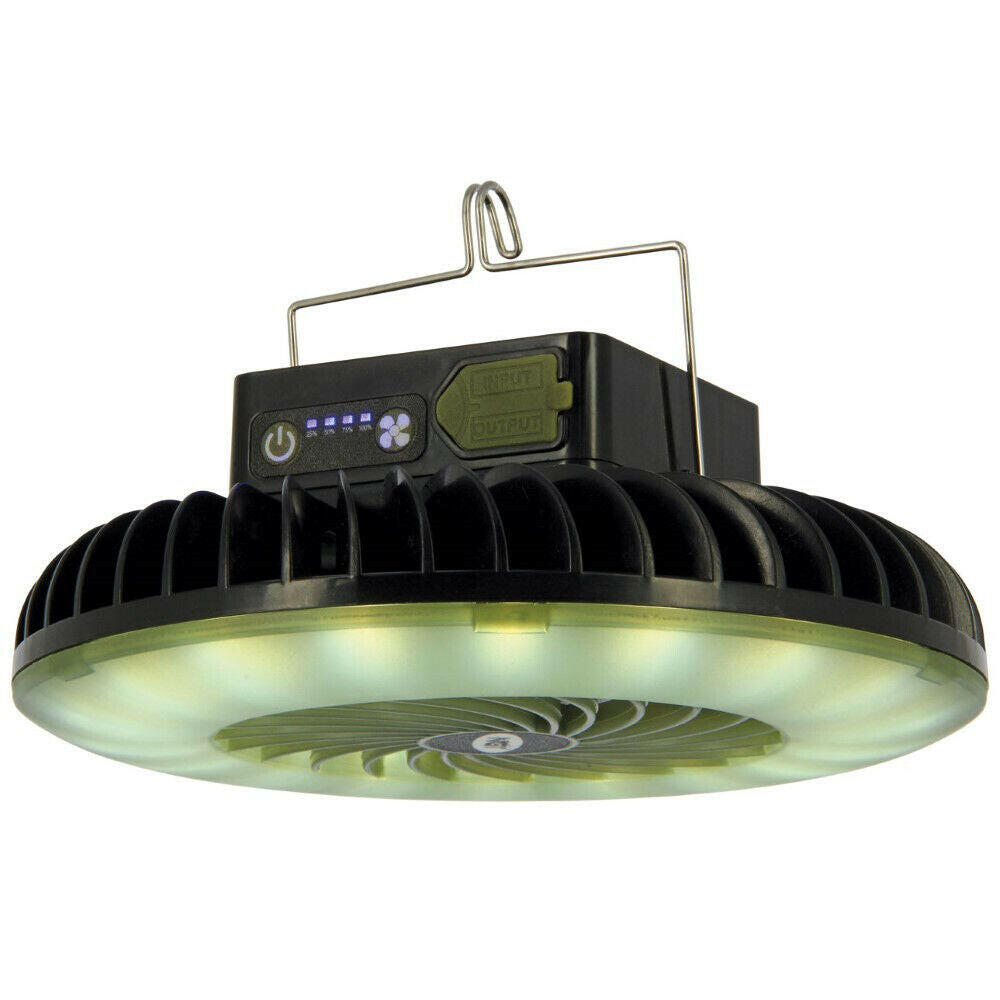 NGT Dynamic Bivvy Fan LED Light Wireless Fan Powerbank Carp Fishing Camping - NGT Tackle Shop