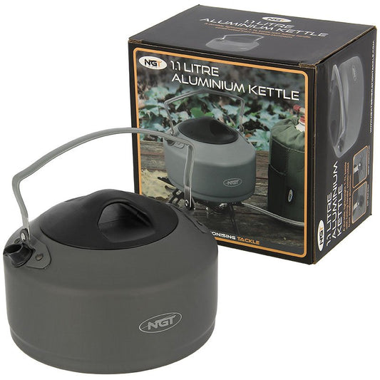 NGT Fishing Kettle Outdoor Kettle 1.1L Bankside Kettle - NGT Tackle Shop