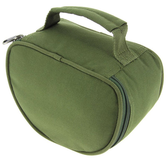 NGT Fishing Reel Cases Pouch Padded Green Carp Fishing Fits Most Big Pit Reels - NGT Tackle Shop