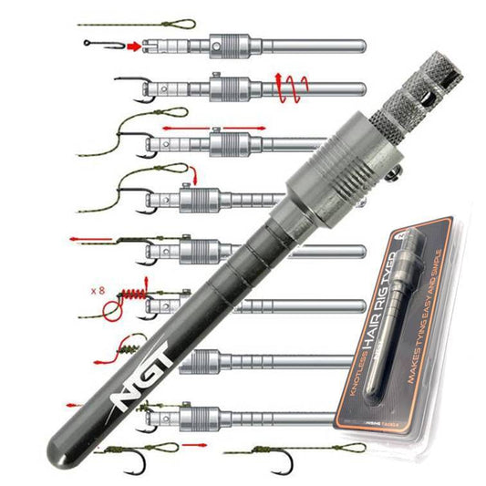 NGT HAIR RIG HOOK TYER TOOL FOR MAKING TYING HAIR RIGS CARP FISHING TACKLE - NGT Tackle Shop