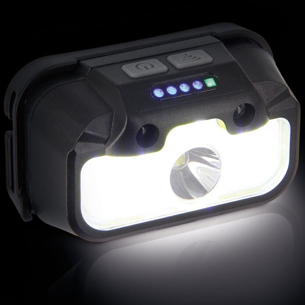 NGT Head Torch Profiler Headlamp Fishing Red Green White 330 Lms Rechargeable Sensor Beam - NGT Tackle Shop