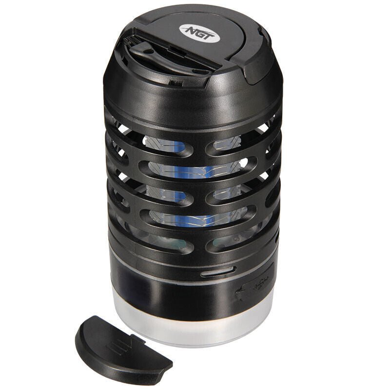 NGT Mozzi Lamp Mosquito Bug Zapper Carp Fishing Bivvy Torch Rechargeable Light - NGT Tackle Shop