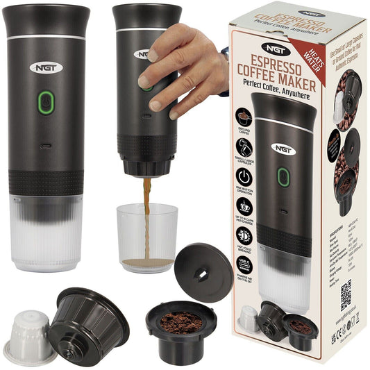 NGT Portable Espresso Coffee Machine - NGT Tackle Shop