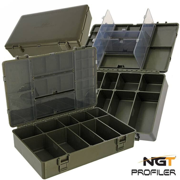 NGT Profiler Fishing Tackle Box Storage System for Hooks Terminal - NGT Tackle Shop