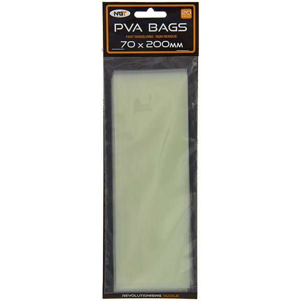 NGT PVA bags - 70x200mm | 20 Pack - 1 - NGT Tackle Shop