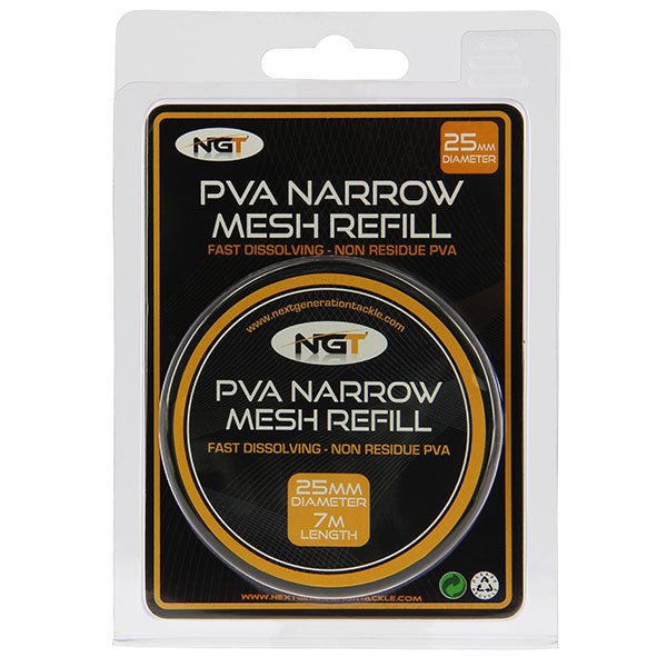 NGT Pva Narrow Mesh Refill 7m 25mm -1 - NGT Tackle Shop