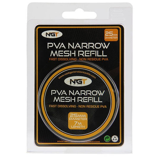 NGT Pva Narrow Mesh Refill 7m 25mm -1 - NGT Tackle Shop
