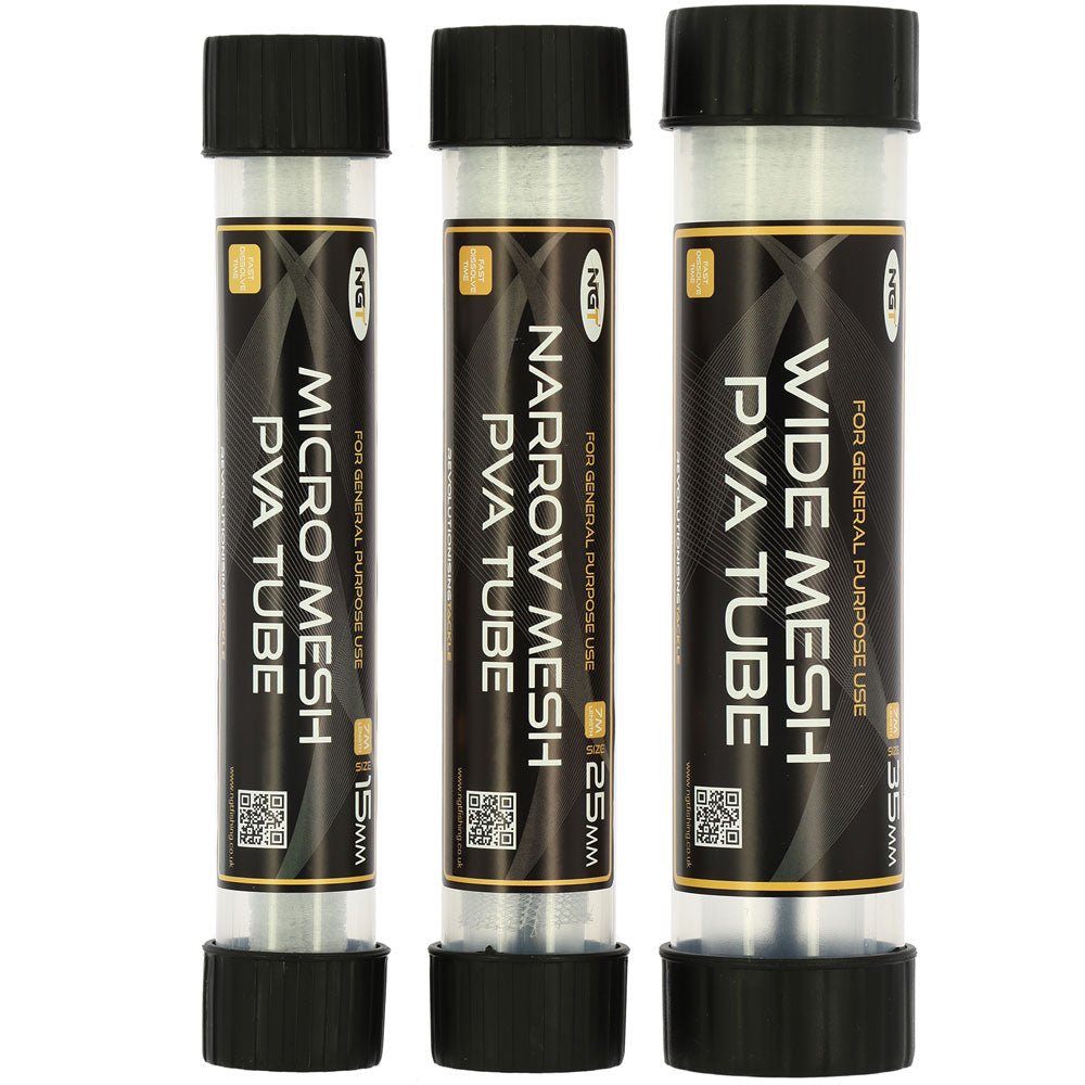 NGT PVA Tube Mesh Pack 35mm, 25mm and 15mm 7m - 2 - NGT Tackle Shop