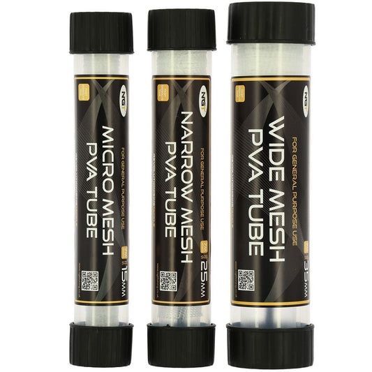 NGT PVA Tube Mesh Pack 35mm, 25mm and 15mm 7m - 2 - NGT Tackle Shop