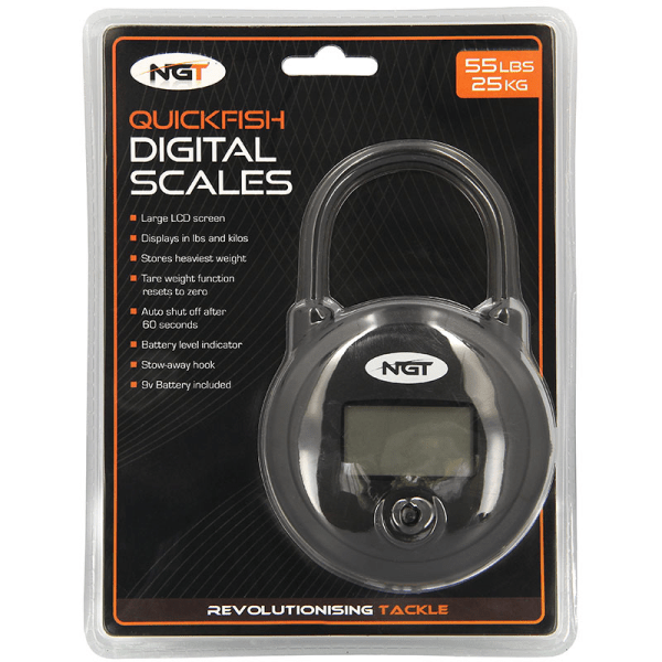 NGT Quickfish Fishing Digital Scales - NGT Tackle Shop