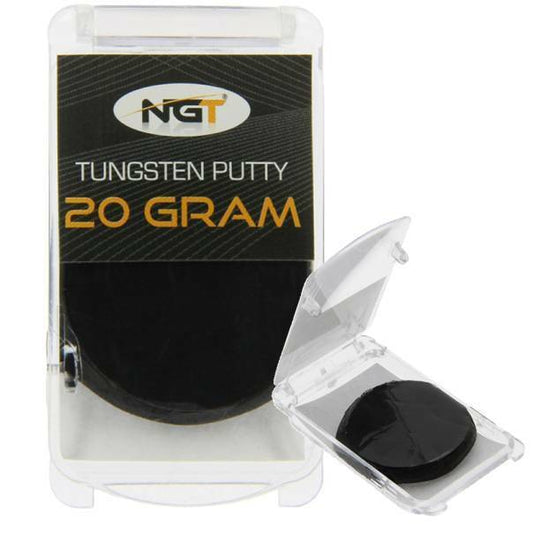 NGT RIG PUTTY CARP FISHING TUNGSTEN RIG PUTTY IN CASE BLACK - NGT Tackle Shop