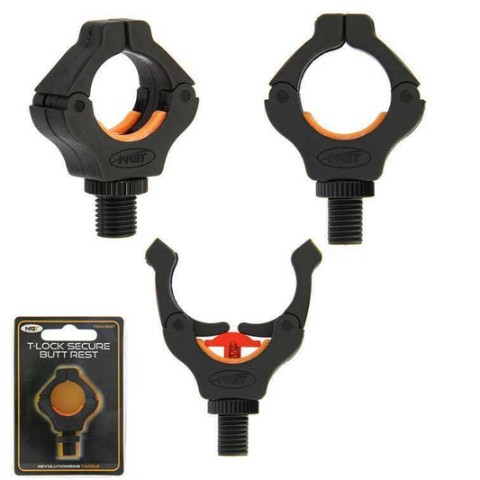 NGT Rod Butt Rest Magnetic T Lock Carp Fishing Full Locking Rod Lok - NGT Tackle Shop