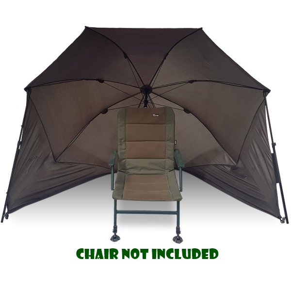 NGT Shelter 50" Day Shelter Brolly with Storm Poles - NGT Tackle Shop