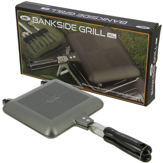 NGT Toastie Maker XL Carp Fishing Bankside Cooking Camping Sandwich toaster - NGT Tackle Shop