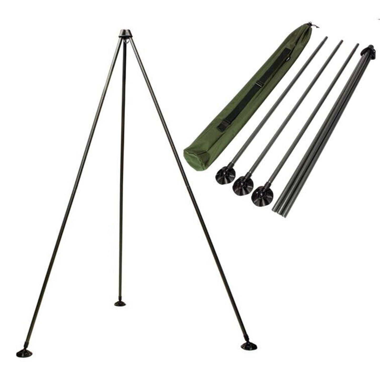 NGT Weighing Tripod with Mud Feet and Case (396) - NGT Tackle Shop
