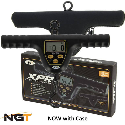 NGT XPR Fishing Scales Digital Weigh Scale With Case - 1 - NGT Tackle Shop